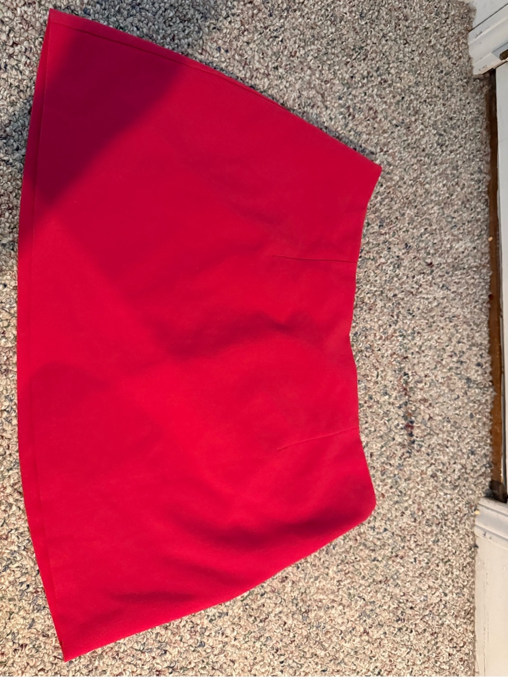 Abercrombie & Fitch Red Mini Skirt